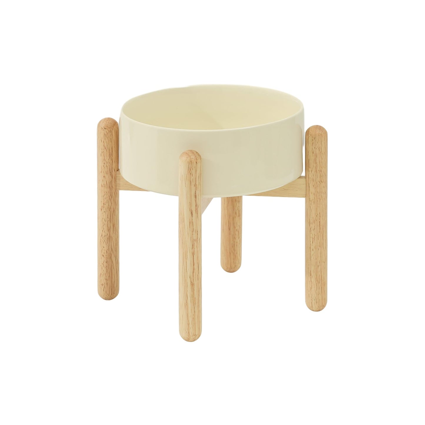 Glazed Dog Food Bowl
