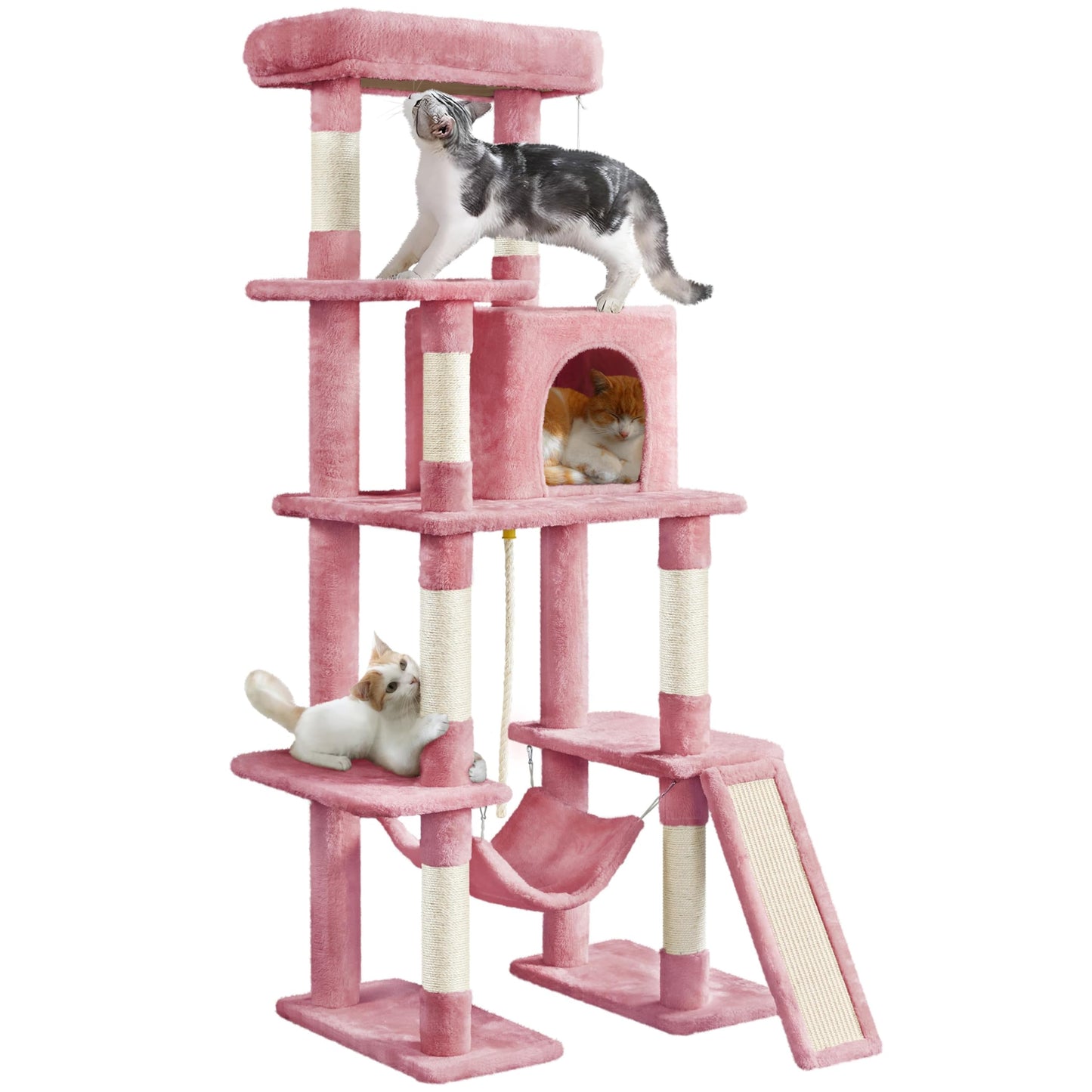 Multi-Level Cat Tree with Condo, Hammock & Perch