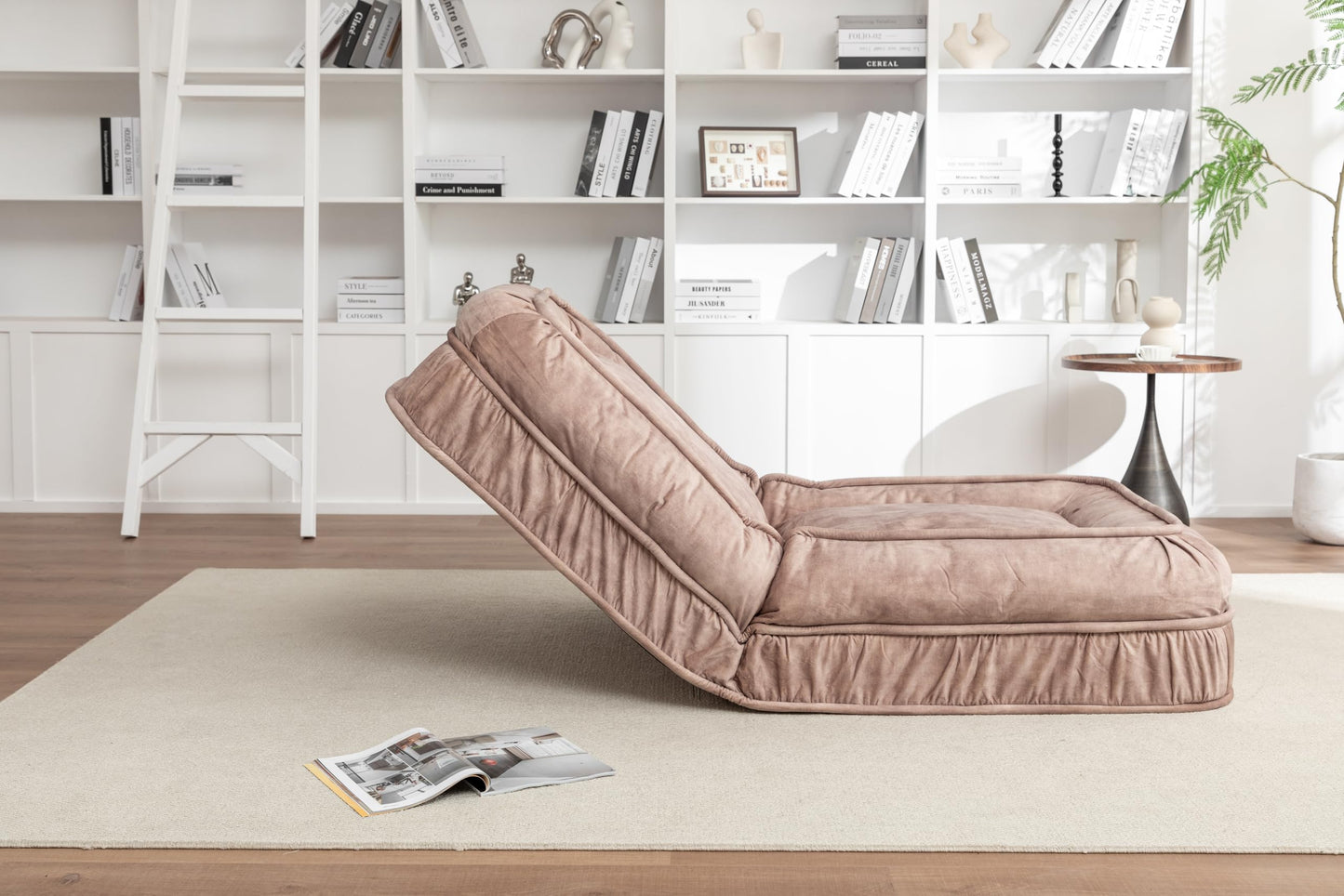 Human-Sized Pet Bed Sofa with Adjustable Pillow