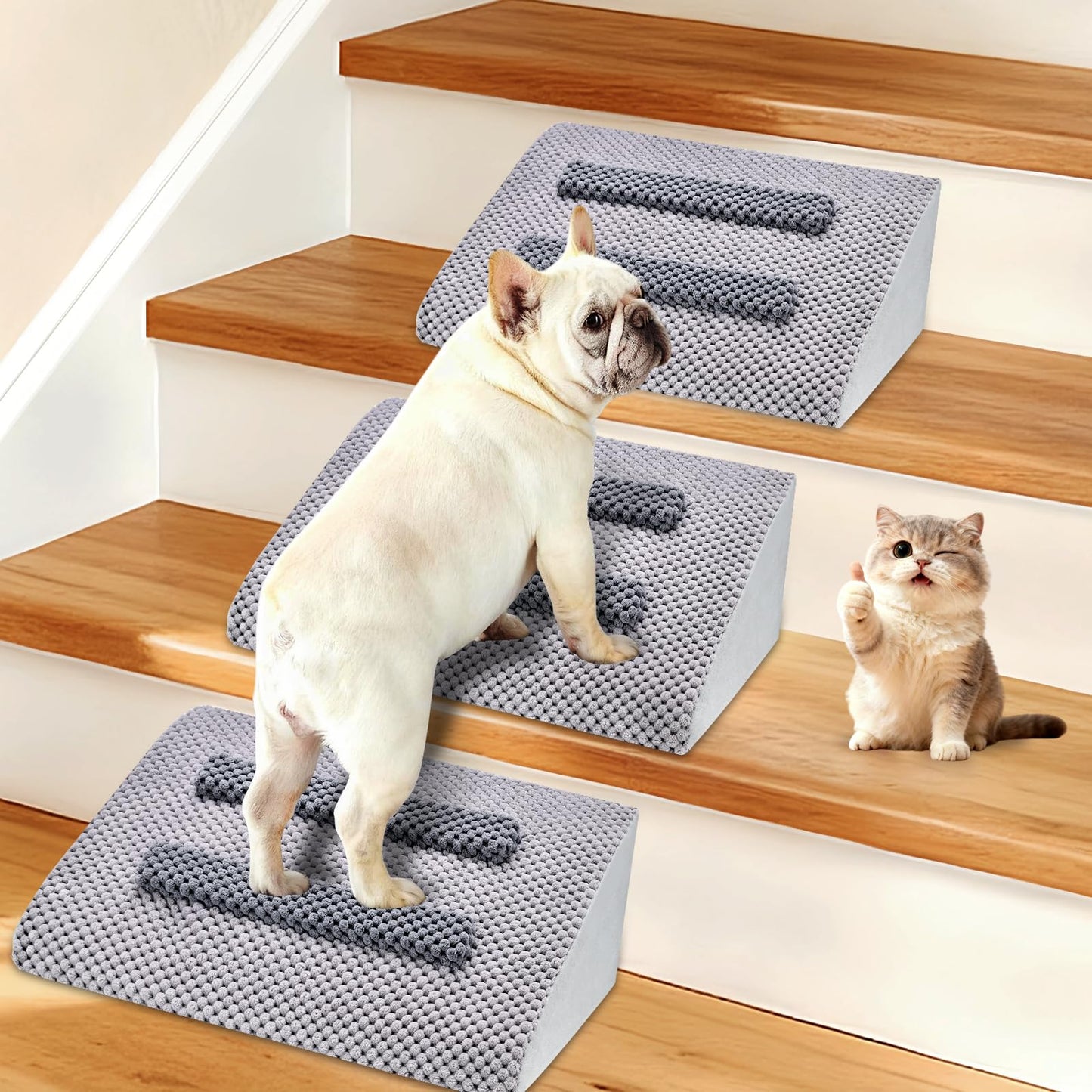 Gentle Slope Pet Ramp with Washable Cover
