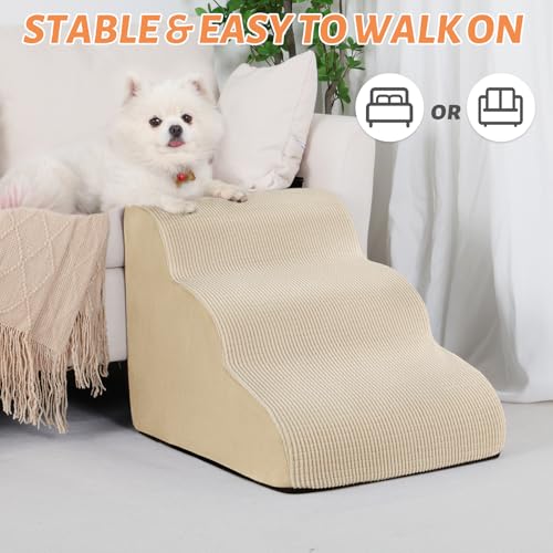 Non-Slip Pet Ramp and Stairs for Beds and Couches