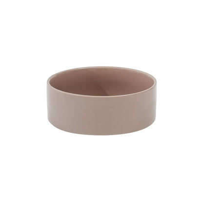 Glazed Dog Food Bowl