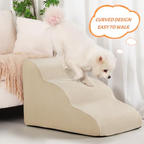 Non-Slip Pet Ramp and Stairs for Beds and Couches