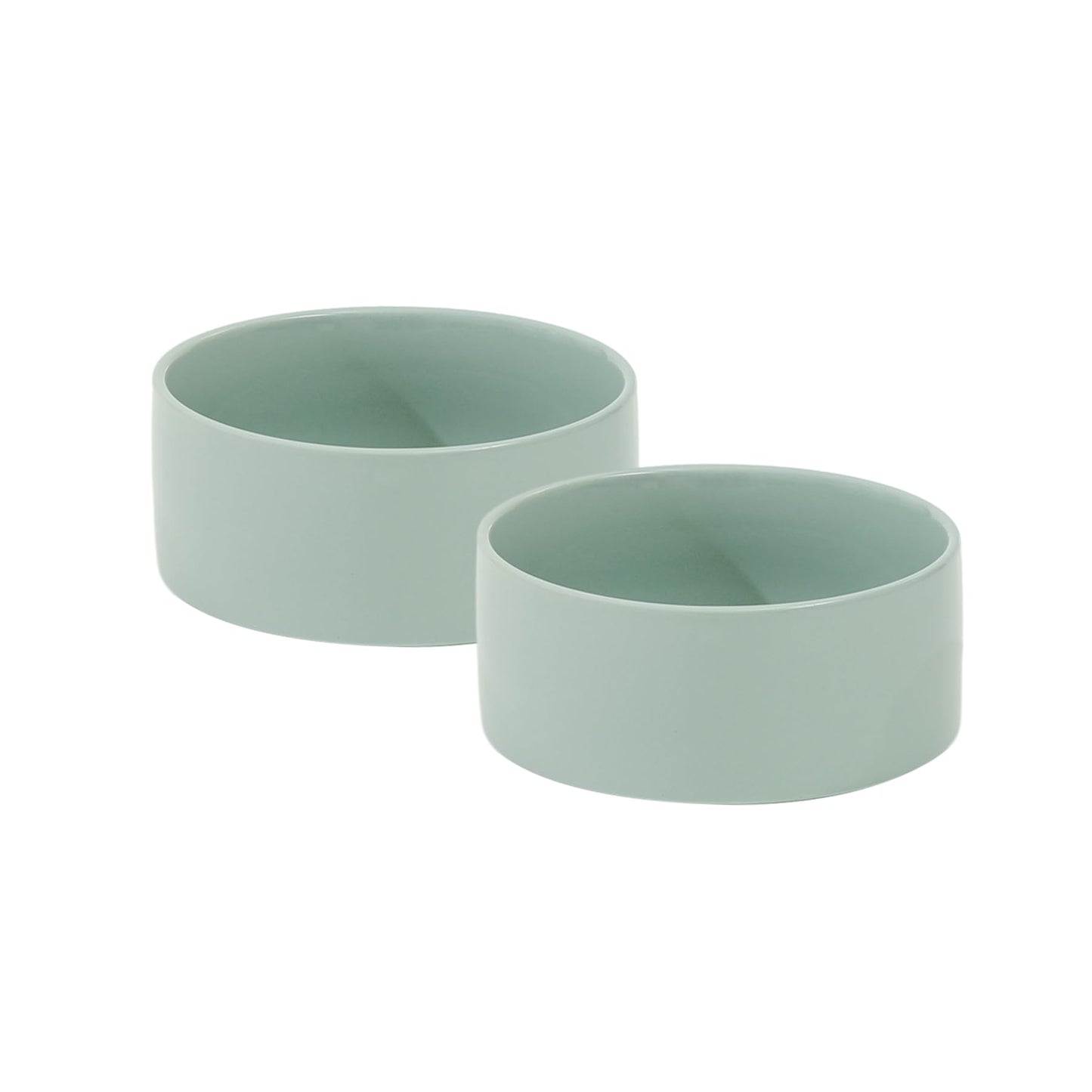 Glazed Dog Food Bowl
