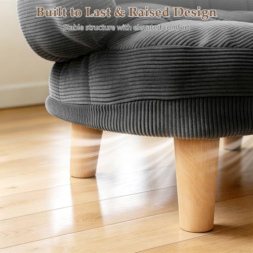 Furniture-Style Cat Sofa Bed with Velvet Cover