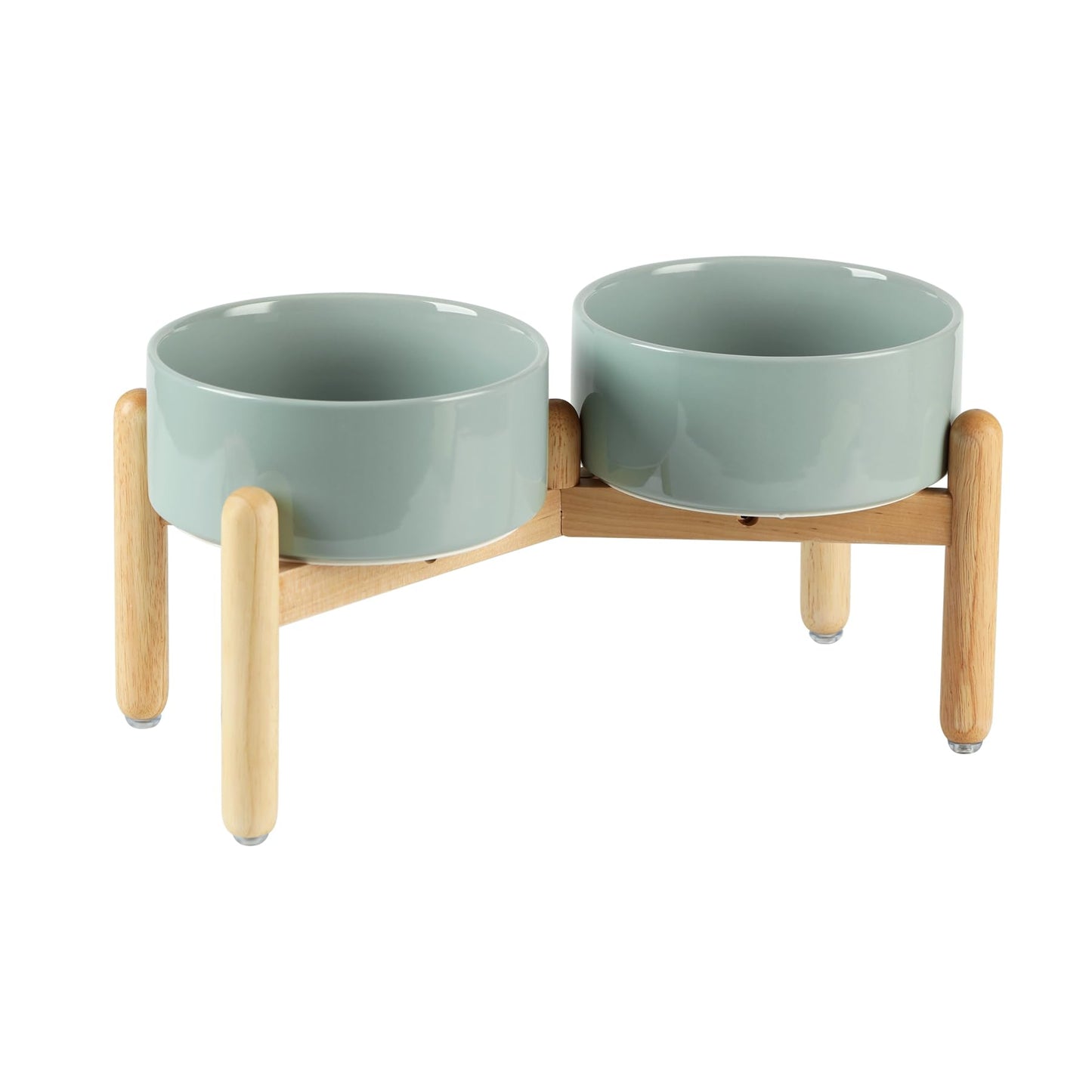 Glazed Dog Food Bowl