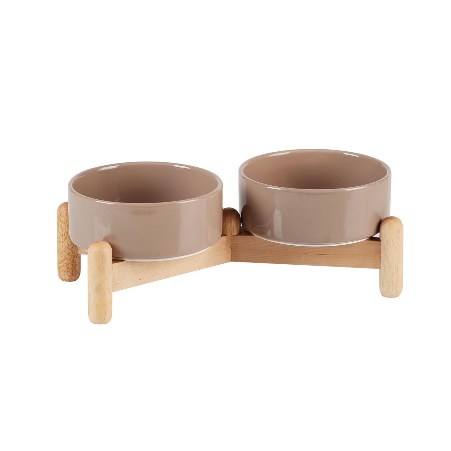 Glazed Dog Food Bowl
