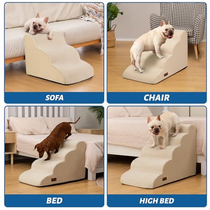 Non-Slip Pet Ramp and Stairs for Beds and Couches
