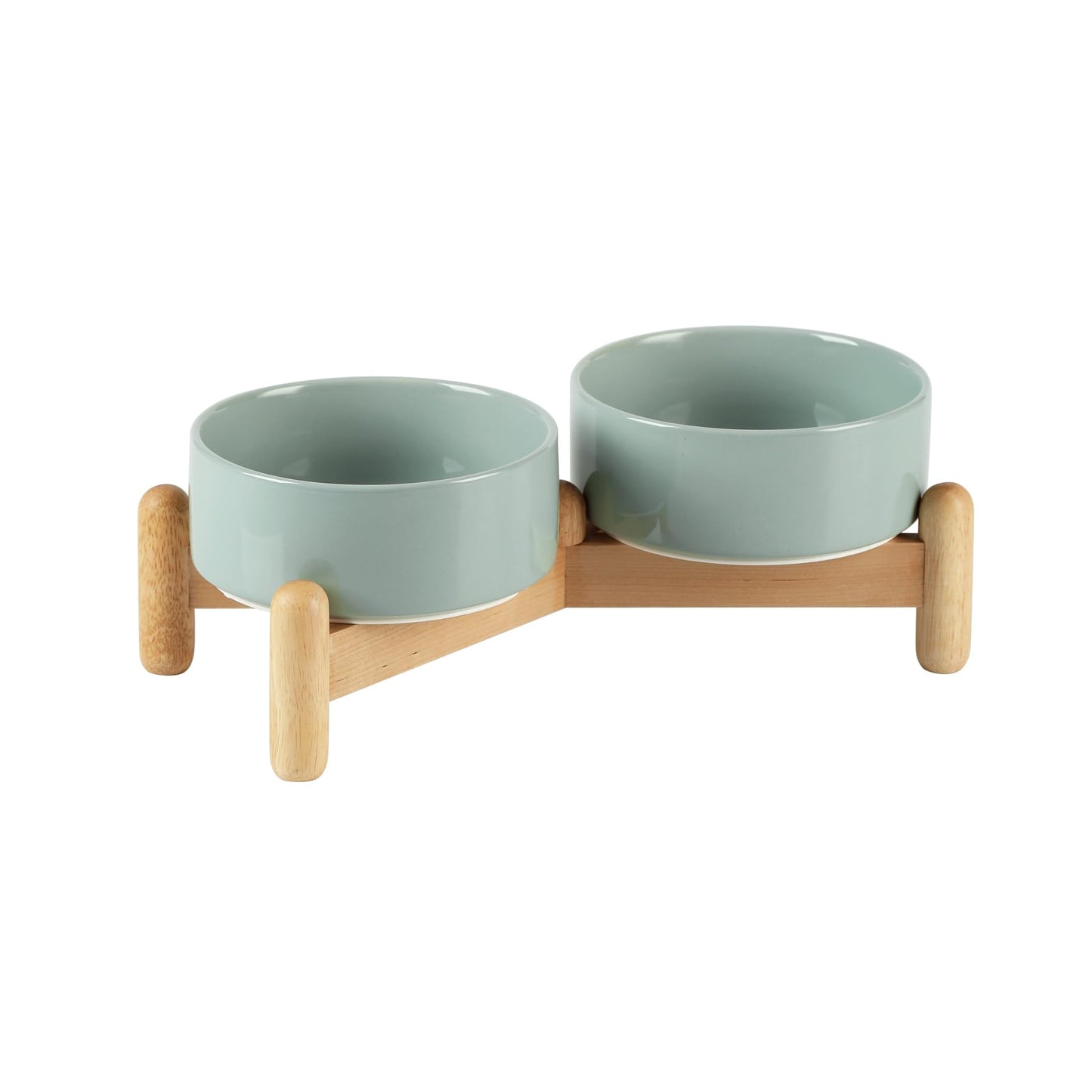 Glazed Dog Food Bowl