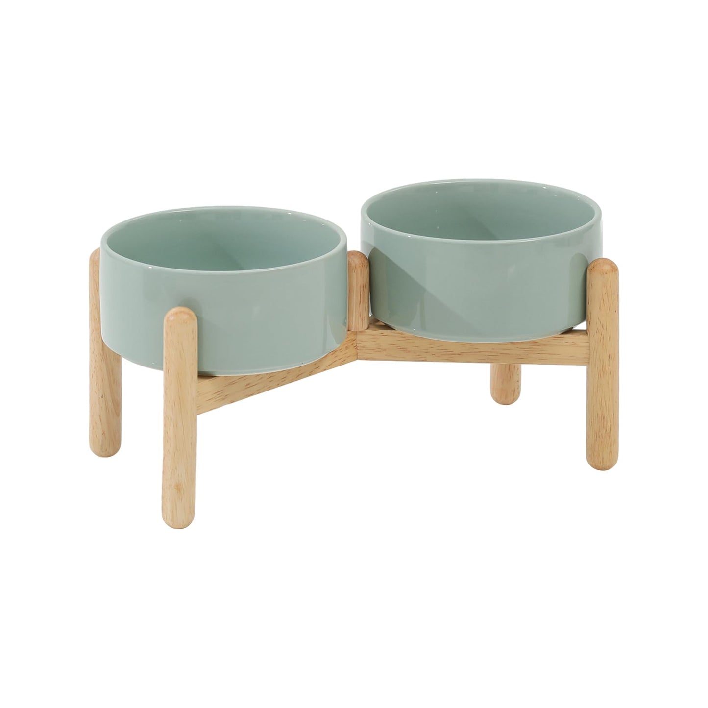 Glazed Dog Food Bowl