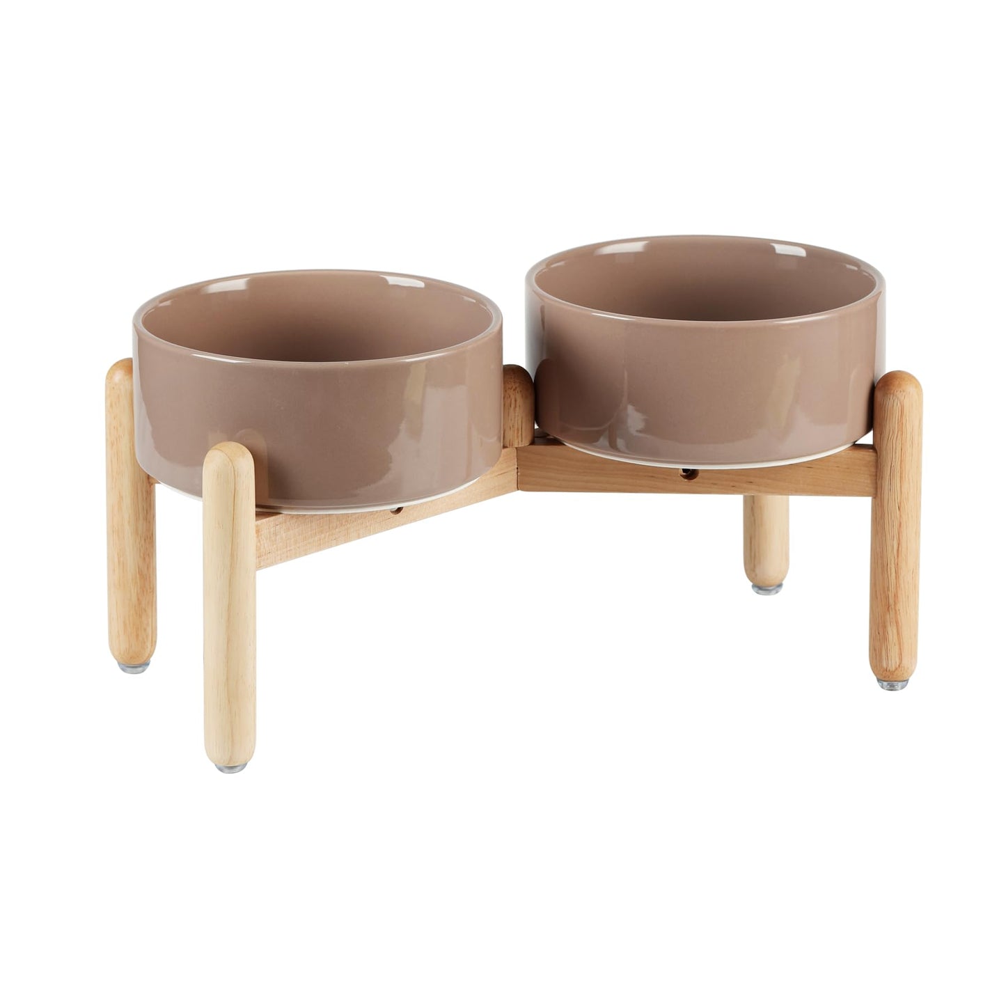 Glazed Dog Food Bowl