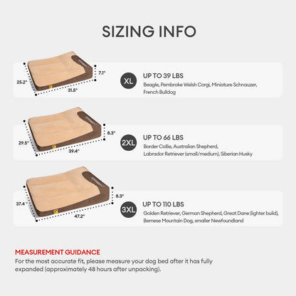Orthopedic Dog Sofa Bed with Washable Cover