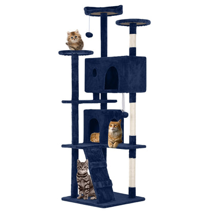 Multi-Level Cat Tree with Condo & Scratching Posts