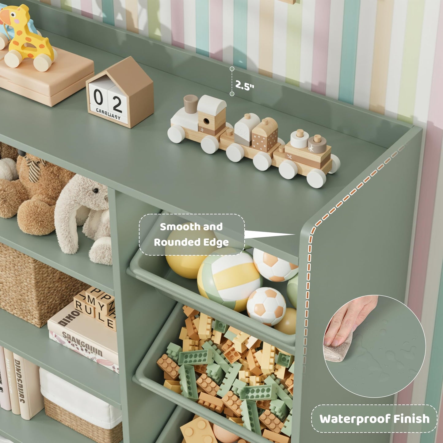 HITHOS Toy Storage Organizer