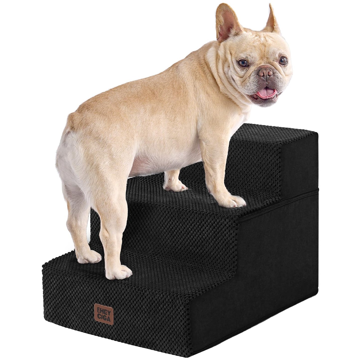 Extra Wide Pet Stairs Ramp for Beds and Couches