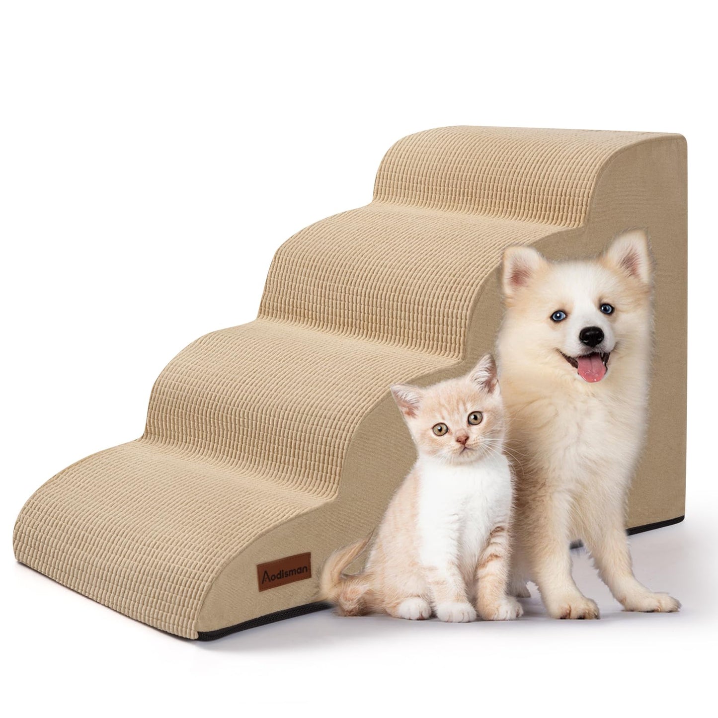 Non-Slip Pet Ramp and Stairs for Beds and Couches