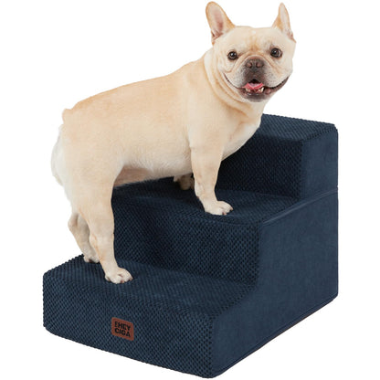 Extra Wide Pet Stairs Ramp for Beds and Couches
