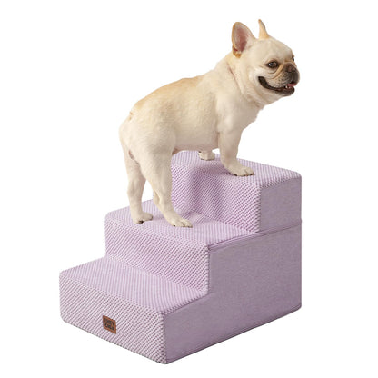 Extra Wide Pet Stairs Ramp for Beds and Couches