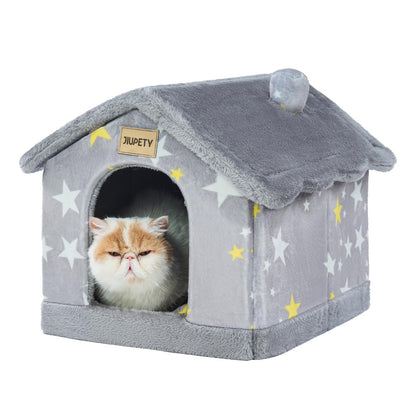 Indoor Pet Cave Bed for Small Dogs & Cats