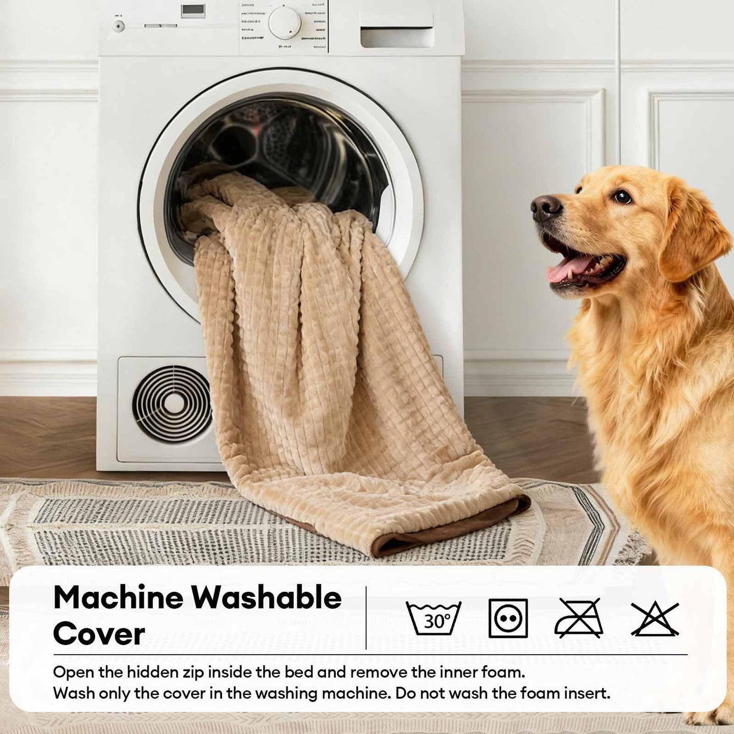 Orthopedic Dog Sofa Bed with Washable Cover