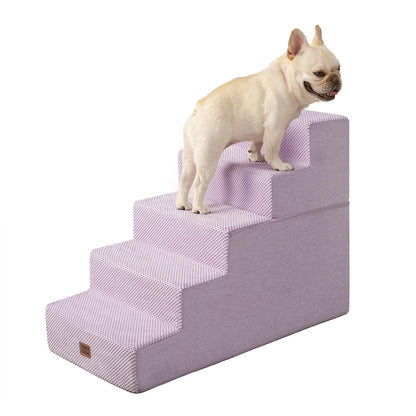 Extra Wide Pet Stairs Ramp for Beds and Couches