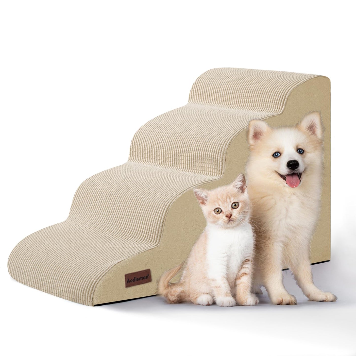 Non-Slip Pet Ramp and Stairs for Beds and Couches