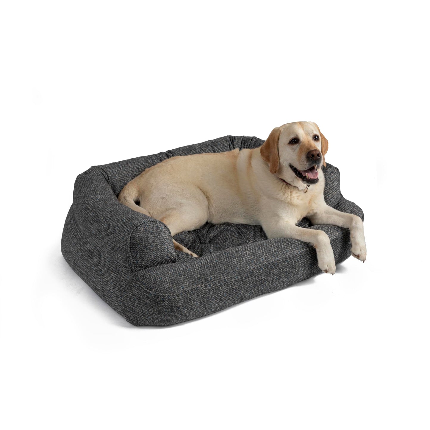 Snoozer Luxury Overstuffed Microsuede Pet Sofa