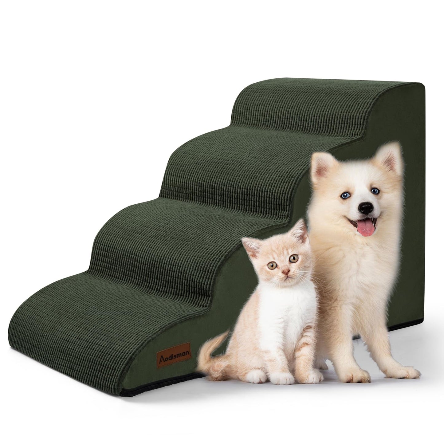 Non-Slip Pet Ramp and Stairs for Beds and Couches
