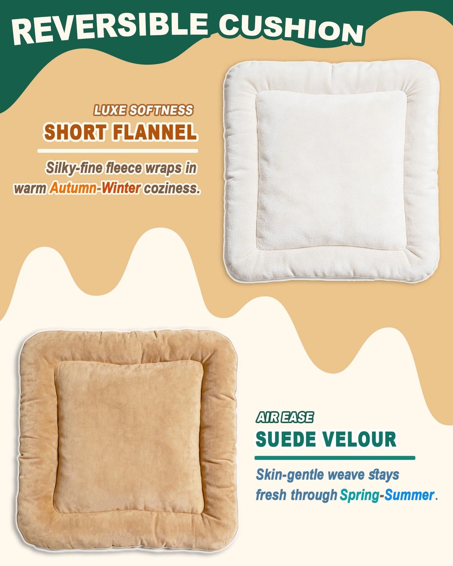 Indoor Pet Tent Bed with Cushion & Frame