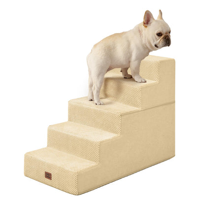 Extra Wide Pet Stairs Ramp for Beds and Couches