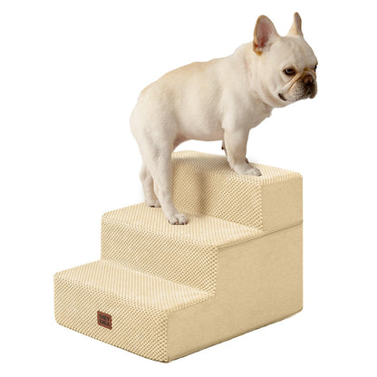 Extra Wide Pet Stairs Ramp for Beds and Couches