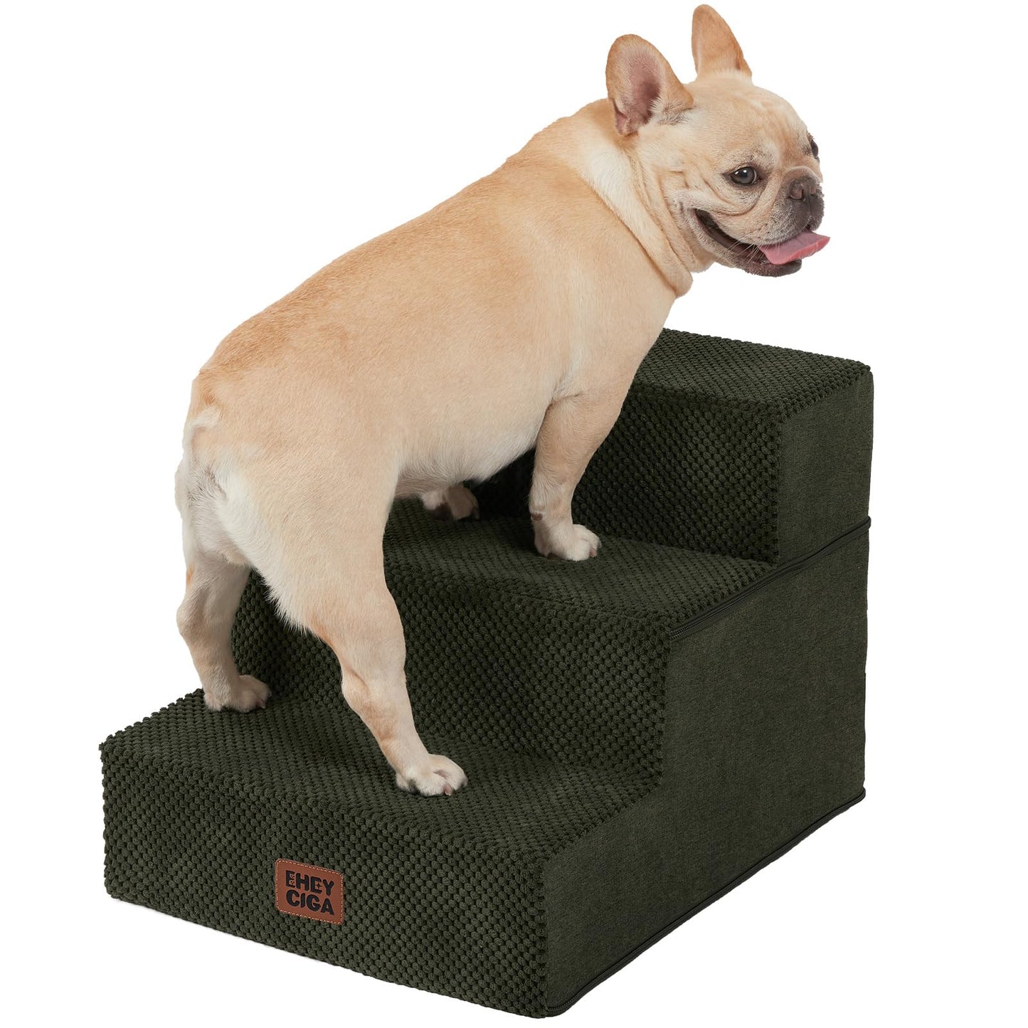 Extra Wide Pet Stairs Ramp for Beds and Couches