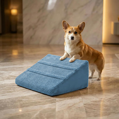 Anti-Slip Foam Pet Ramp Steps with Washable Cover