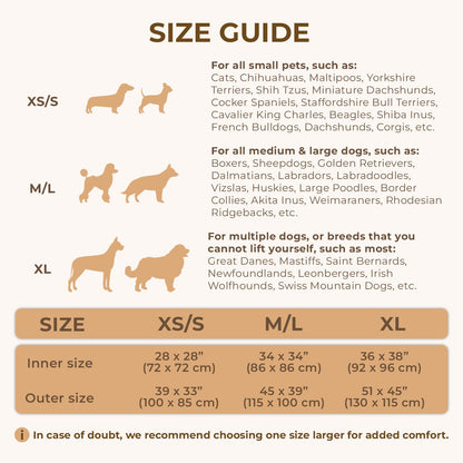 Self-Cooling Pet Bed with Washable Cover