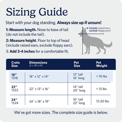 30-Inch Double Door Folding Dog Crate with Divider