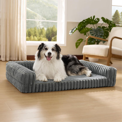 Bedsure Corduroy Fleece Pet Sofa