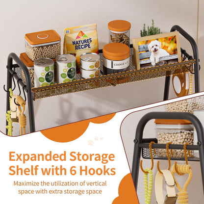 Metal Pet Toy Storage Basket with Open Organizer