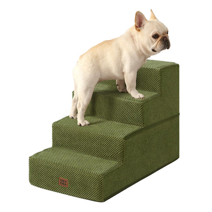 Extra Wide Pet Stairs Ramp for Beds and Couches