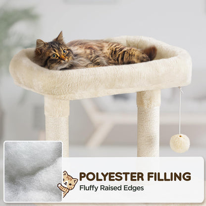 Multi-Level Cat Tree with Condo, Hammock & Perch