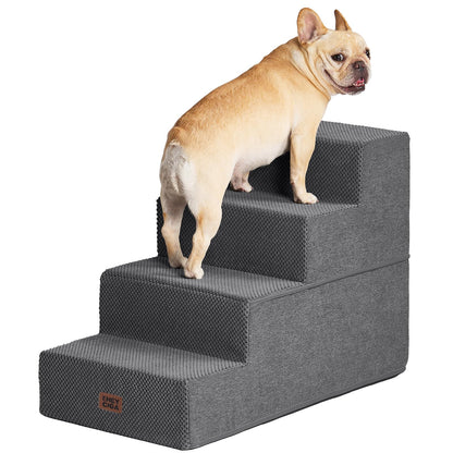 Extra Wide Pet Stairs Ramp for Beds and Couches