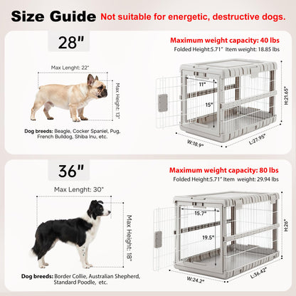 ZOMISIA Dog Hard Sided Carriers