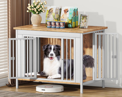 Single & Double Dog Crate Furniture TV Stand