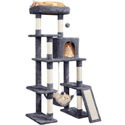 Multi-Level Cat Tree with Condo, Hammock & Perch
