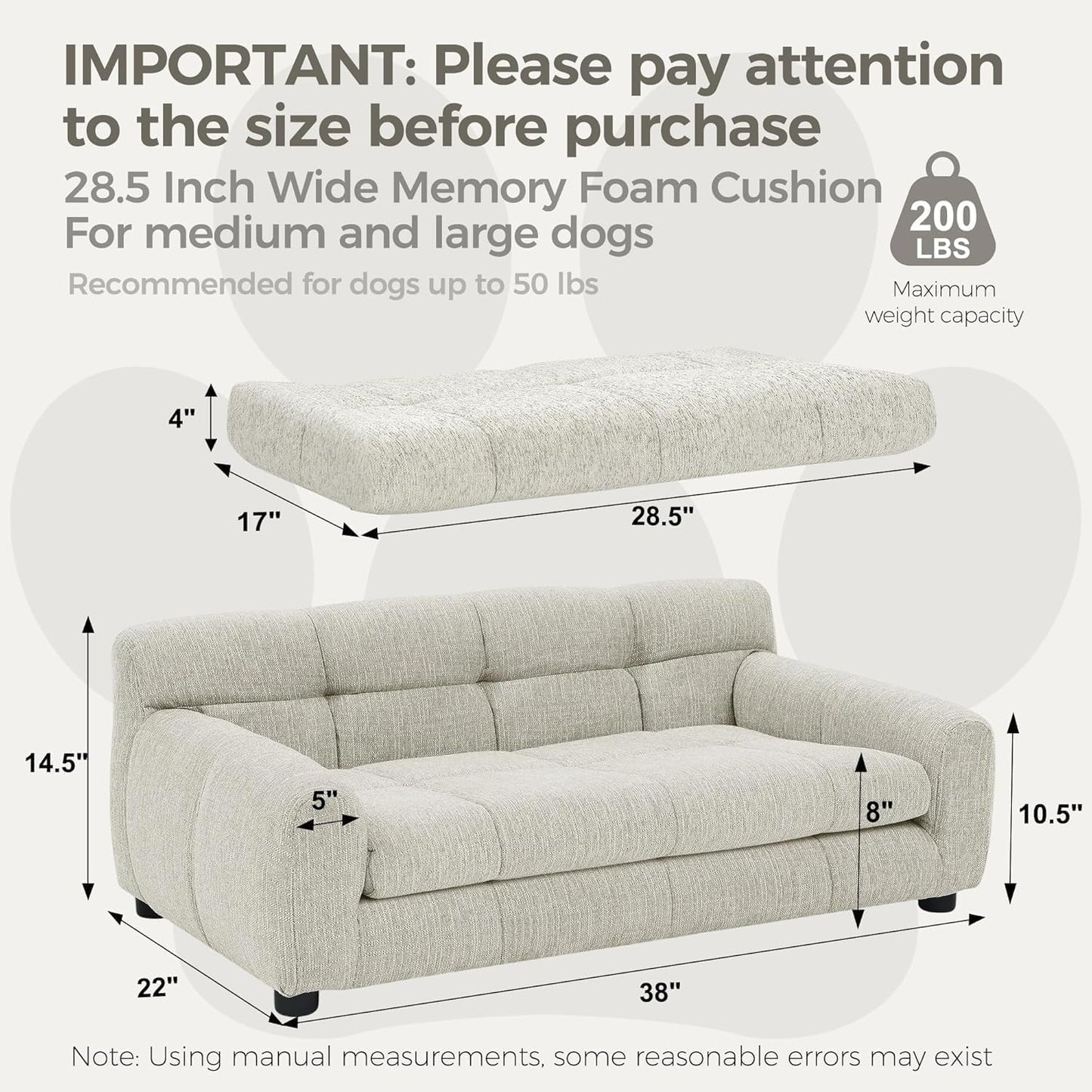 XOCN Dog Sofa Couch