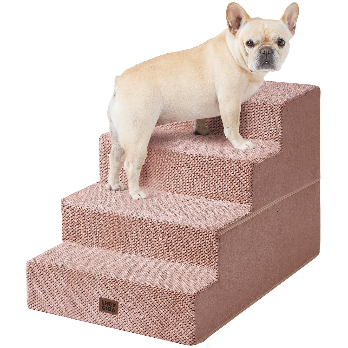 Extra Wide Pet Stairs Ramp for Beds and Couches