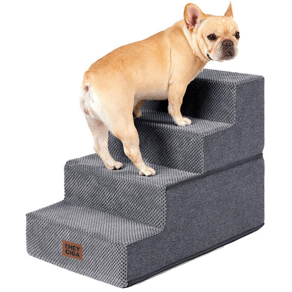 Extra Wide Pet Stairs Ramp for Beds and Couches