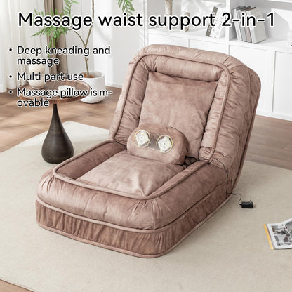 Human-Sized Pet Bed Sofa with Adjustable Pillow