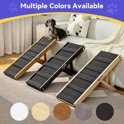 Foldable Adjustable Pet Ramp for Couch and Sofa