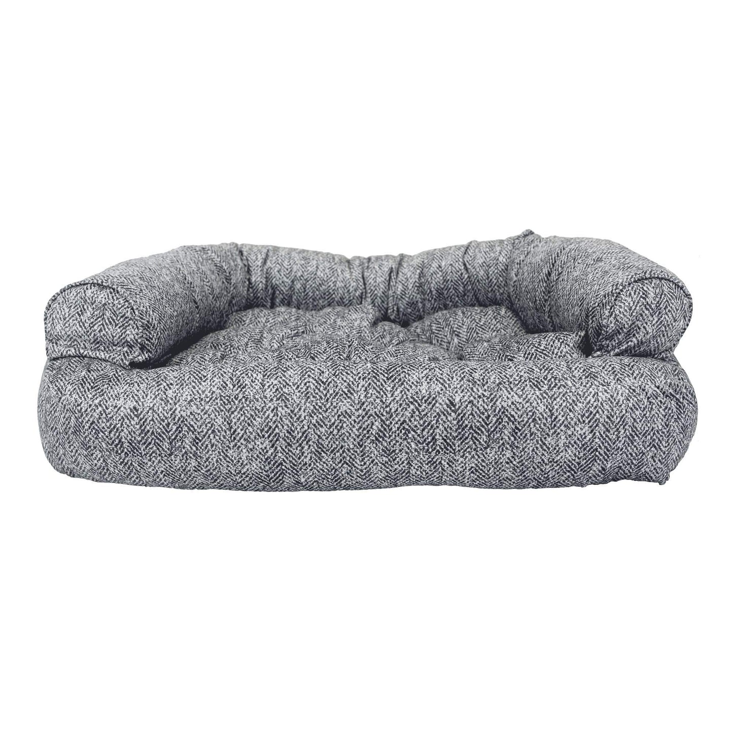 Snoozer Luxury Overstuffed Microsuede Pet Sofa