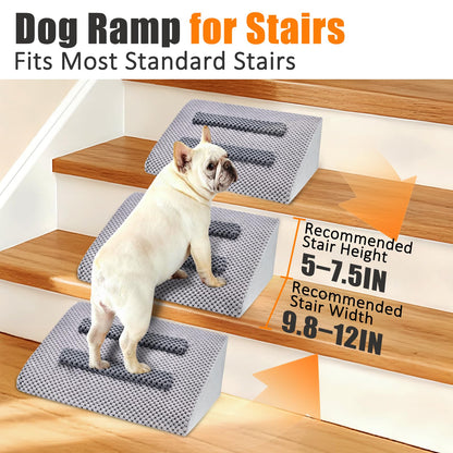 Gentle Slope Pet Ramp with Washable Cover